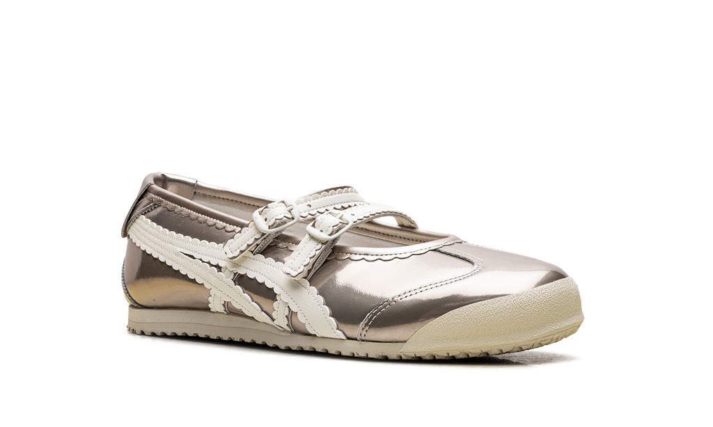 Onitsuka Tiger Mexico 66 Tgrs Wmns in Metallic Pack Champagne Cream 228275 - product image from the listing.