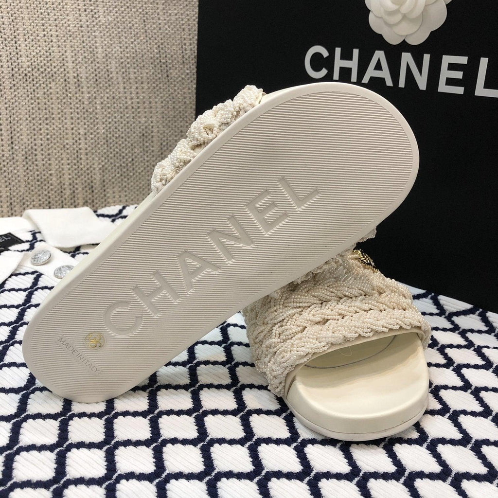 Sandals by Chanel - product photo shown in the listing for this item.