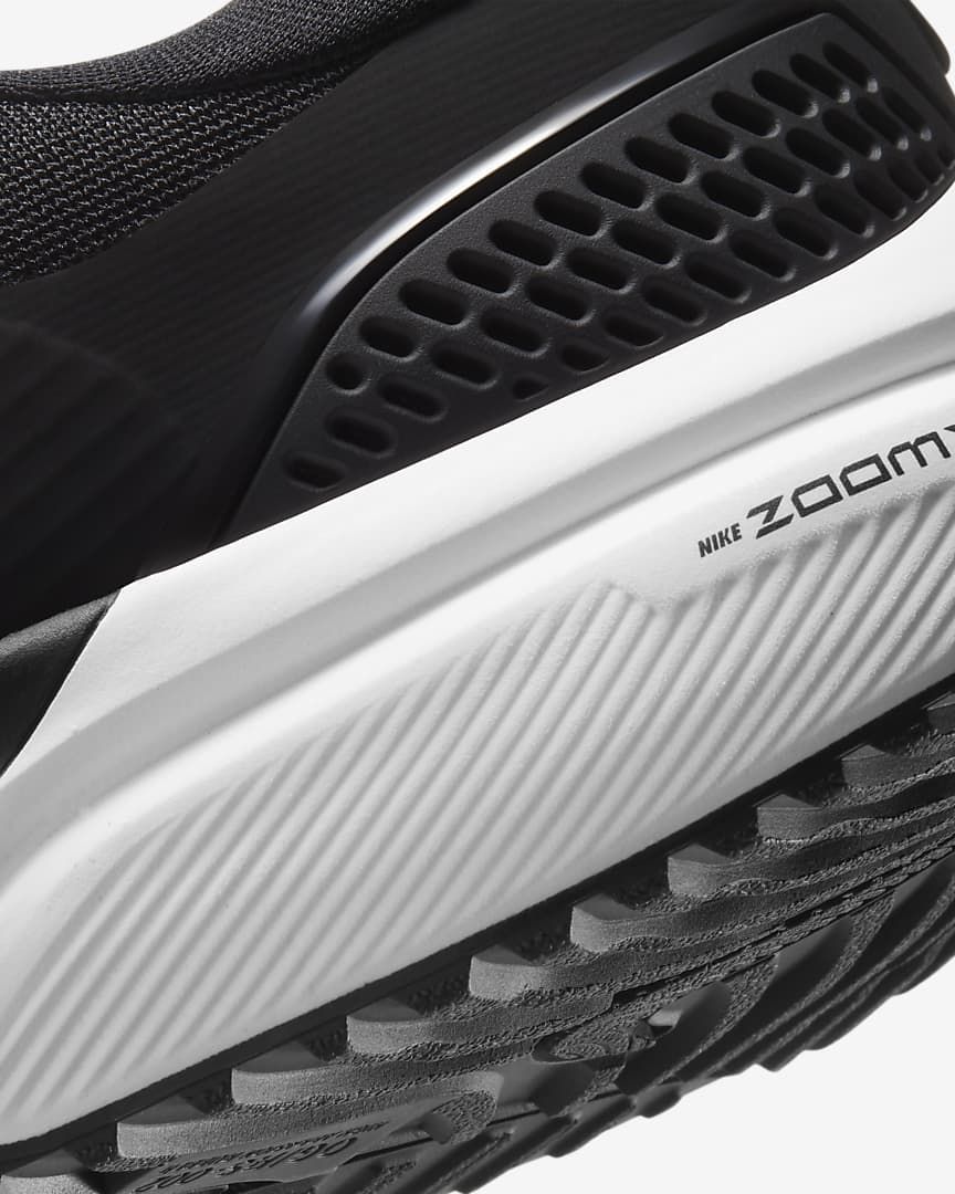 Nike Air Zoom Vomero 15 Running Shoes in Black White CU1855-001 - product image from the listing.