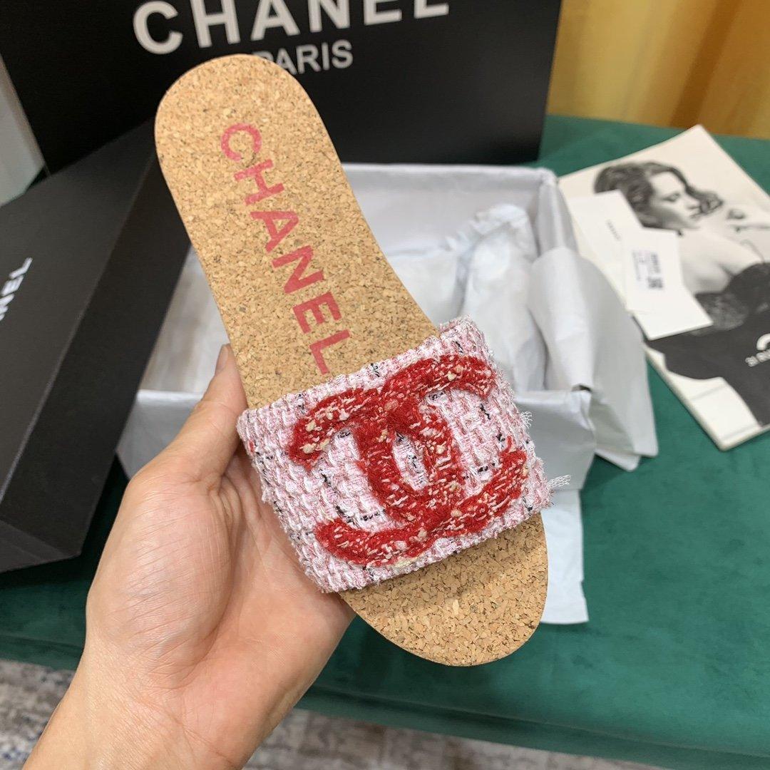 Sandals by Chanel - product photo shown in the listing for this item.