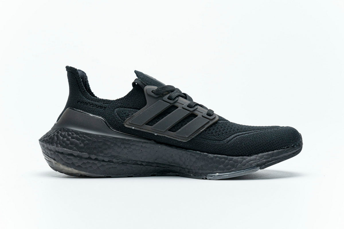 adidas UltraBoost 21 Running Sneakers in Black FY0306 - product image from the listing.