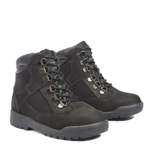 Timberland Field Boot Tall Cam- BLACK for Little Kids - product image from the listing.