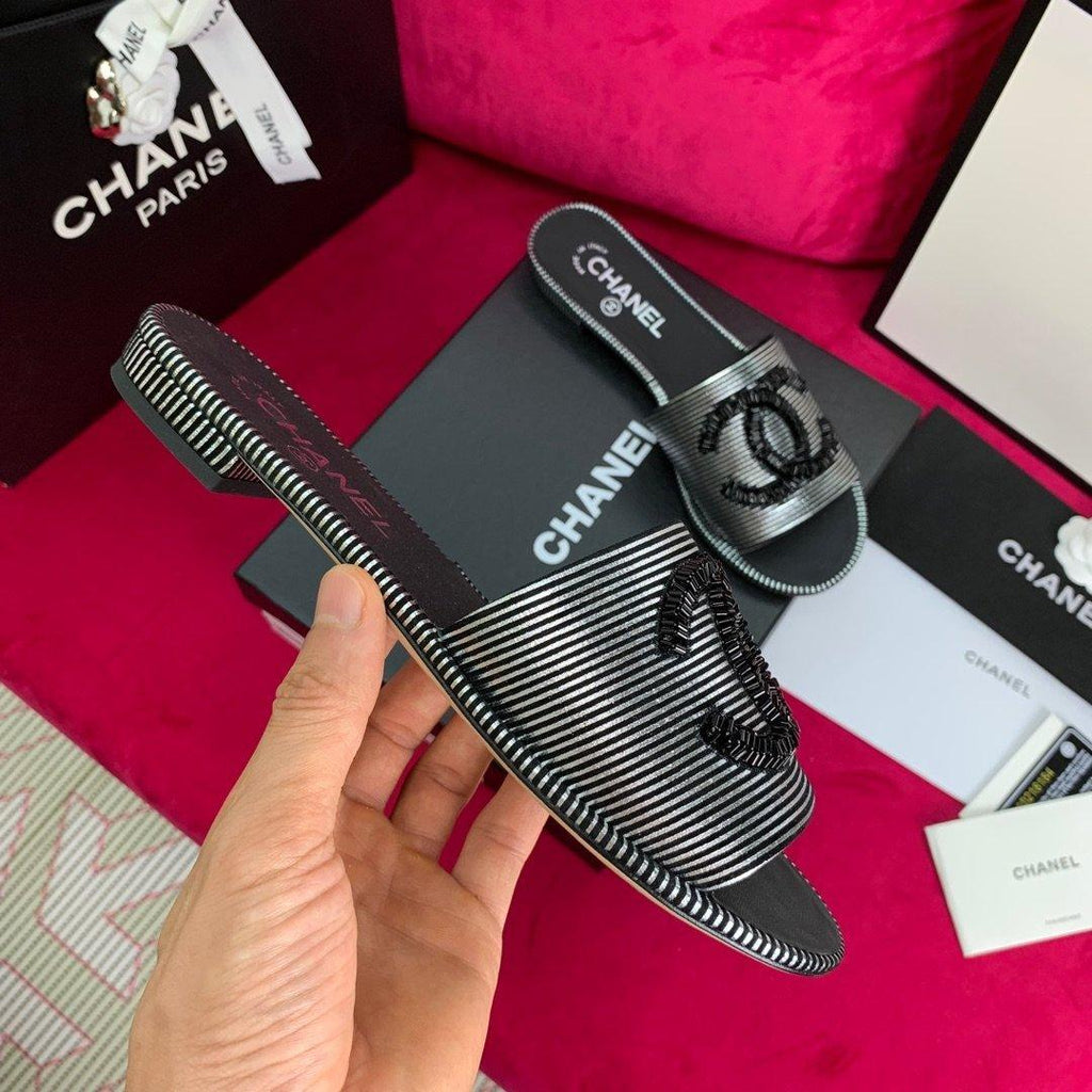 Sandals by Chanel - product photo shown in the listing for this item.