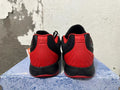 Nike Zoom Air Basketball Shoes in Black and Red - product image from the listing.