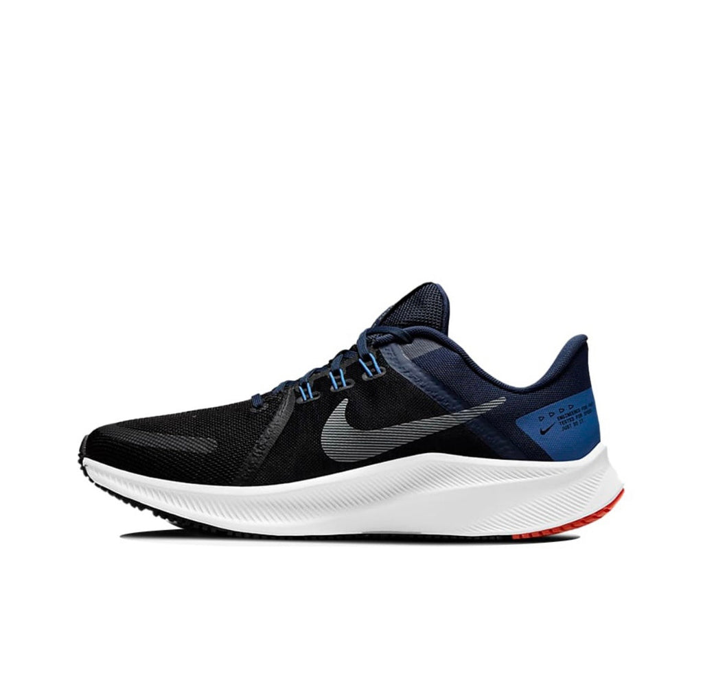 Nike Quest 4 Running Shoes in Black Blue DA1105-004 - product image from the listing.
