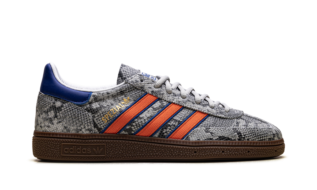 "Grey Snakeskin Orange Royal" Handball Spezial KK1190 - product image from the listing.