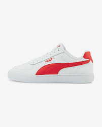 Puma Caven - WHITE/RED for Men - product image from the listing.