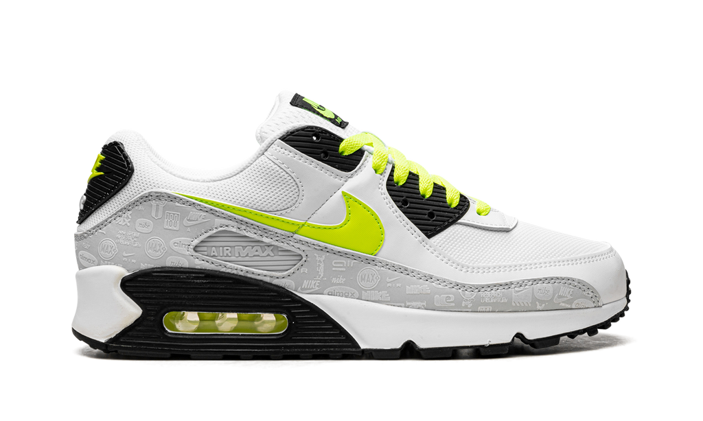 "Reflective Logo" Air Max 90 DB0625 100 - product image from the listing.