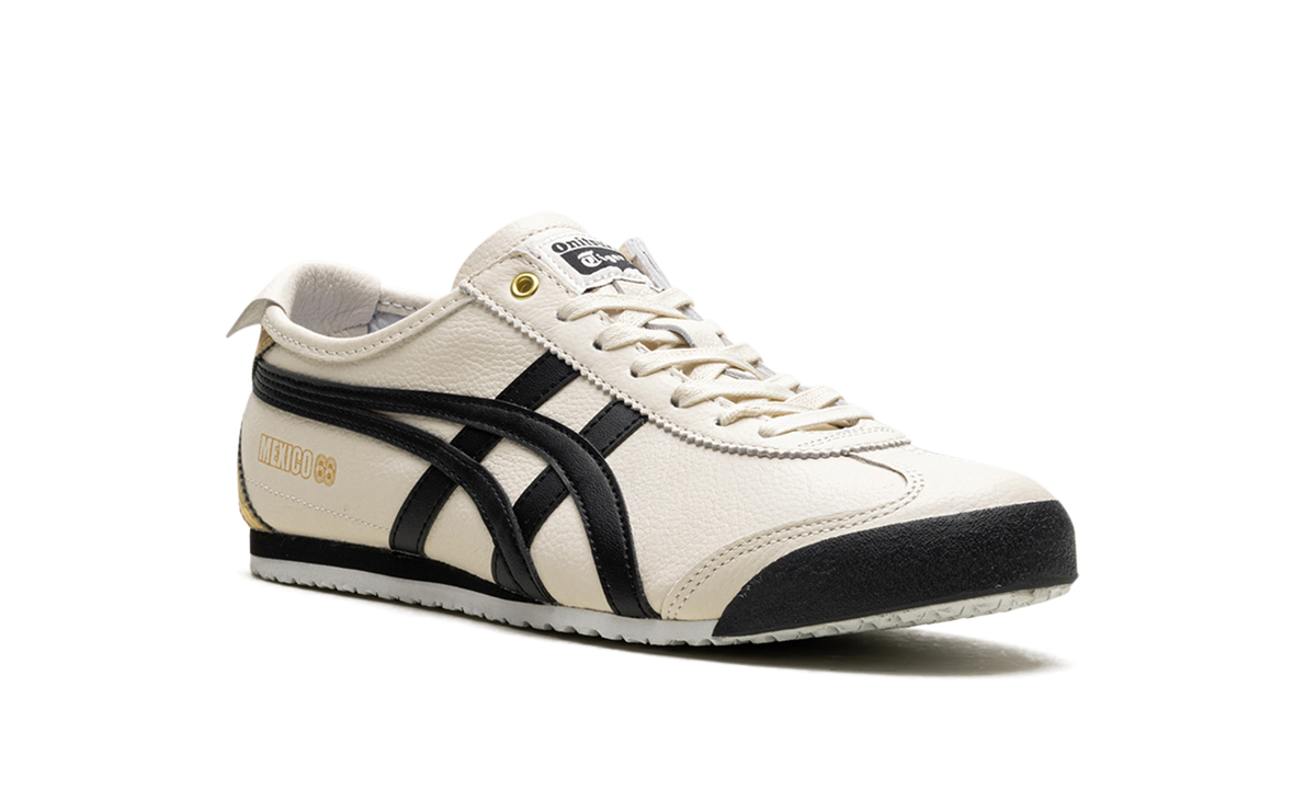 Onitsuka Tiger Mexico 66 in Cream Black Gold 128032 - product image from the listing.