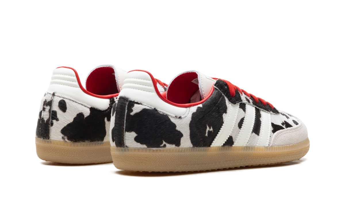Women's Samba OG "Cow Print Aurora Coffee" KI6956 - product image from the listing.