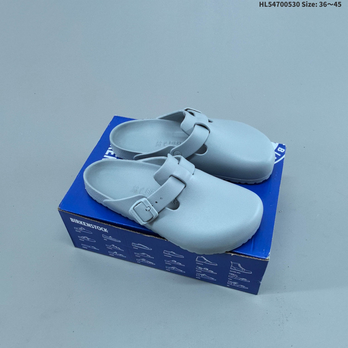 Boston Clog-Style Sandal with Adjustable Strap by Birkenstock - product image from the listing.