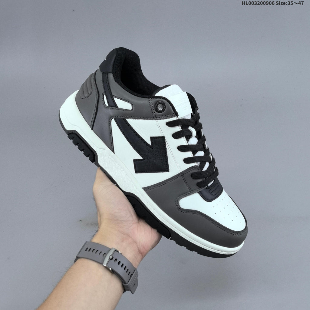 Off-White Out of Office Sneakers in Grey, in White and Black - product image from the listing.