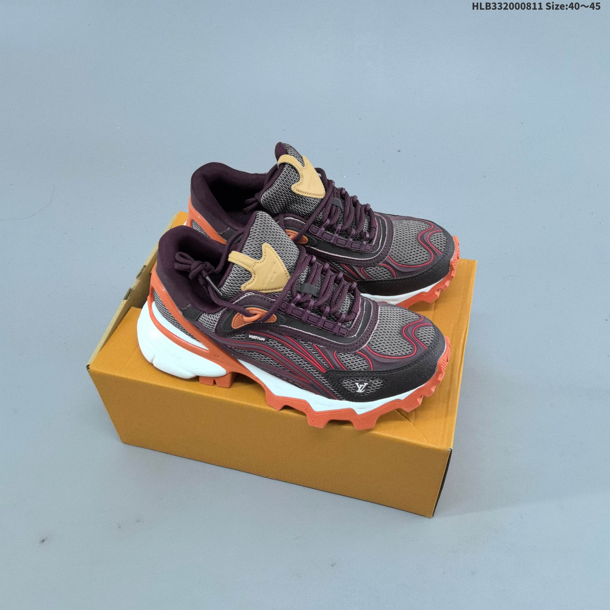 Louis Vuitton Trainer Low-Cut Sneakers, Multiple Colors - product image from the listing.