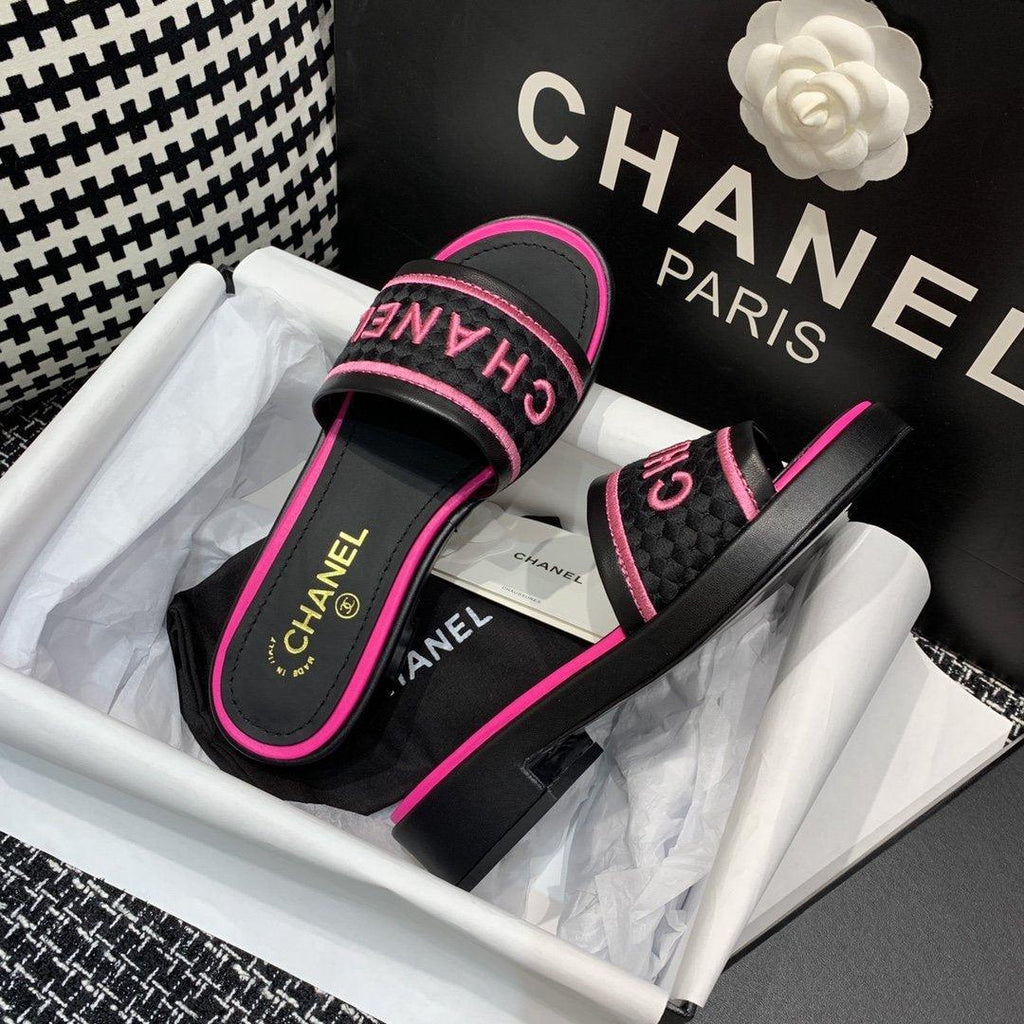 Sandals by Chanel - product photo shown in the listing for this item.