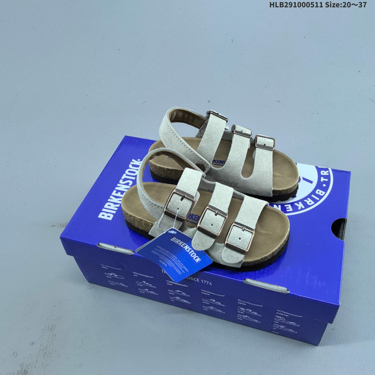 Kids Three-Strap Sandals, Assorted Colors HLB291000511 by Birkenstock - product image from the listing.