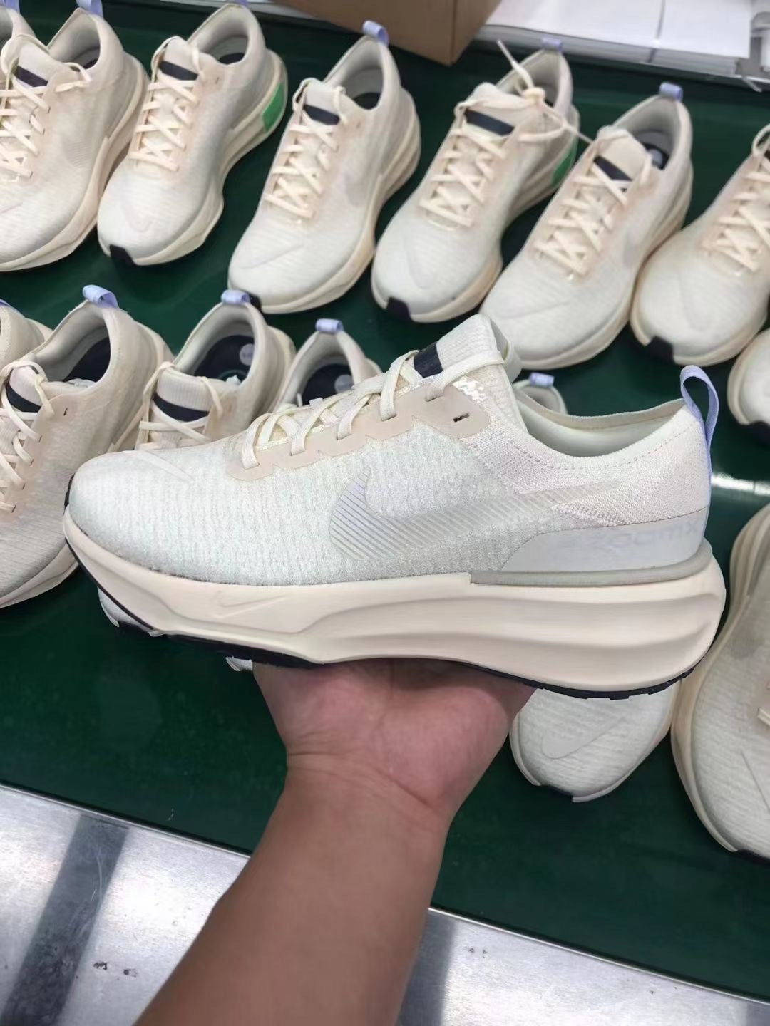 Nike ZoomX Invincible Run 3 Running Shoes, in Sand - product image from the listing.