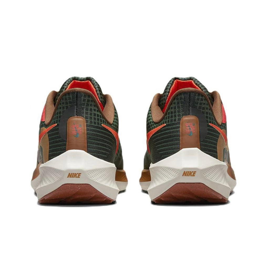 Nike Air Zoom Pegasus 39 Running Shoes in Green Brown DO9500-300 - product image from the listing.
