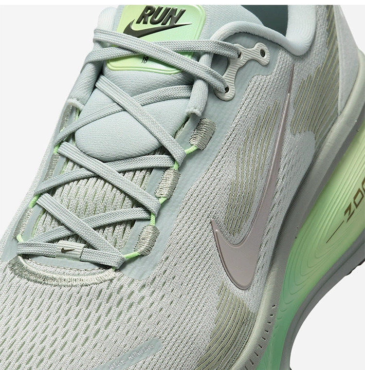 Nike Vomero 18 Running Shoes in Gray Green HM6803-002 - product image from the listing.