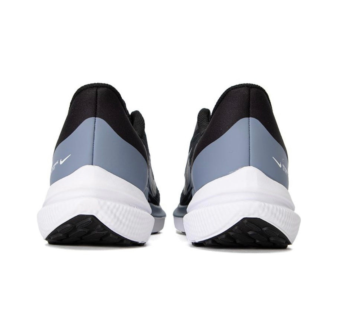Nike Air Winflo 9 Running Shoes in Black Grey DD6203-008 - product image from the listing.