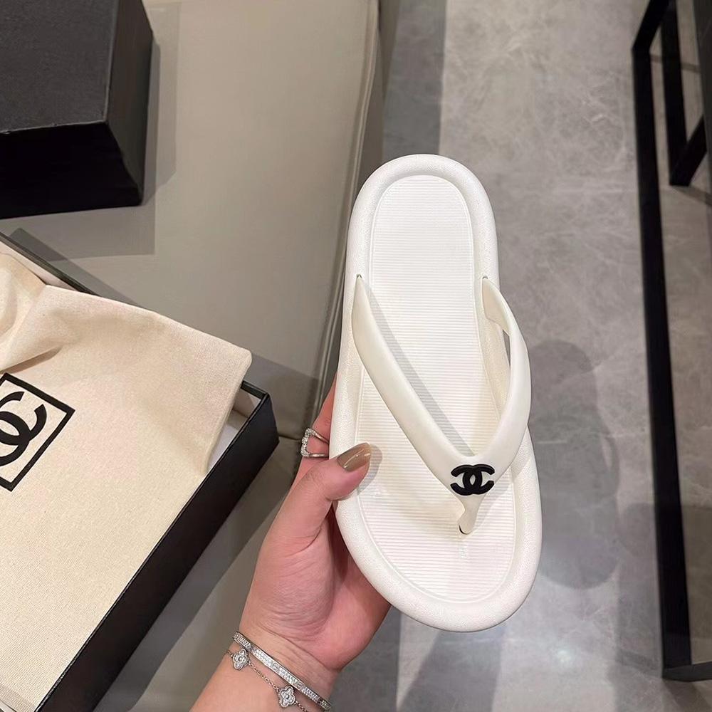 Sandals by Chanel - product photo shown in the listing for this item.