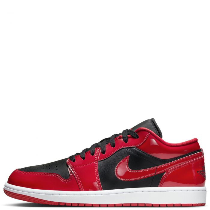 Air Jordan 1 Low SE - BLACK/VARSITY RED-WHITE for Men - product image from the listing.
