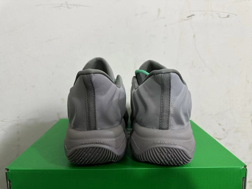 Nike Zoom KD 4 Basketball Shoes Carbon in Grey Green - product image from the listing.