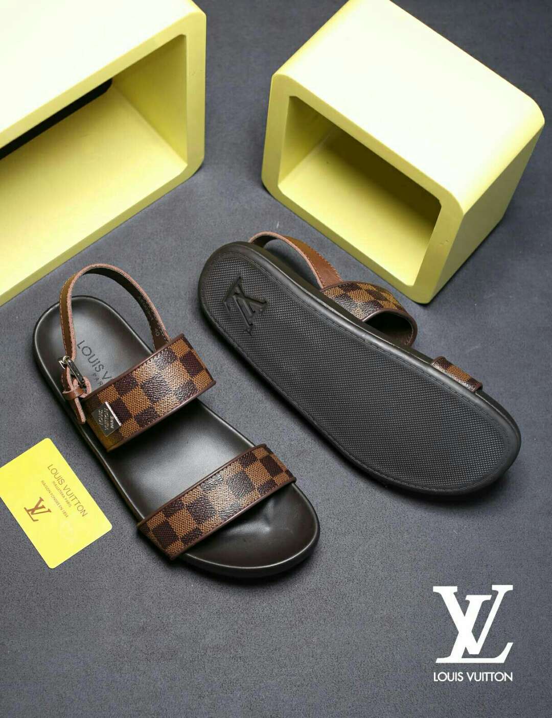 Men's LV Sandals - product photo shown in the listing for this item.