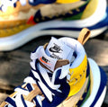 Nike VaporWaffle x sacai x Jean Paul Gaultier Trainers DH9186-200 - product image from the listing.