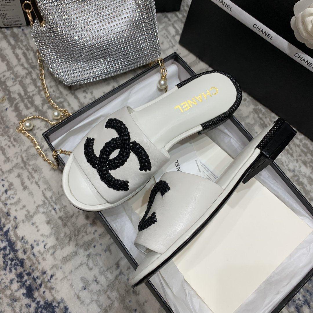 Sandals by Chanel - product photo shown in the listing for this item.