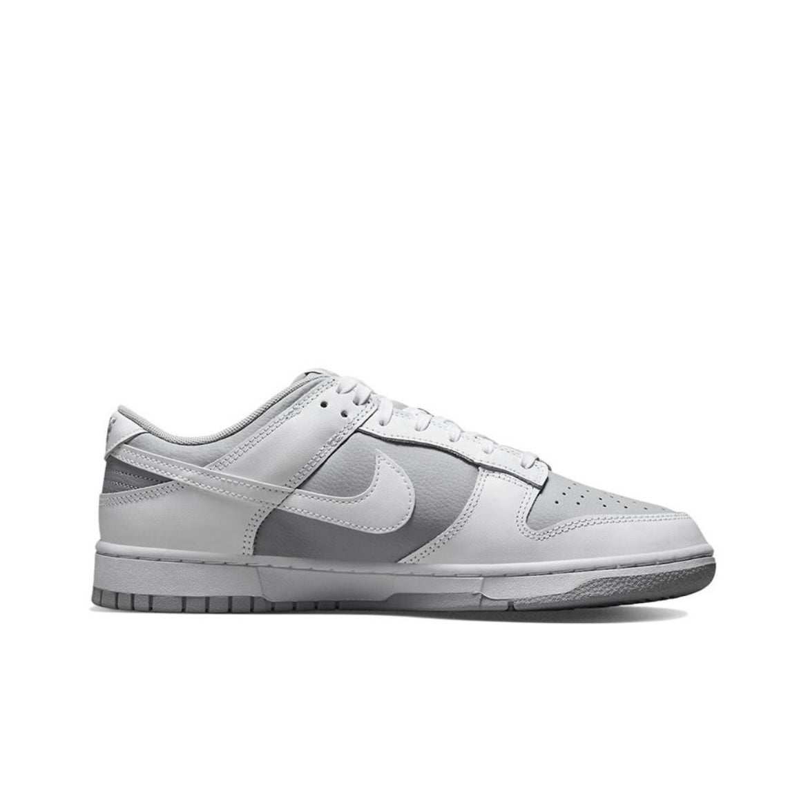 Nike Dunk Low Retro Trainers, Wolf Grey/White, DJ6188-003 - product image from the listing.