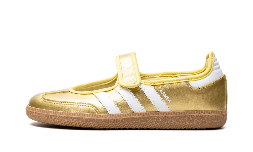 Women's Samba Jane "Gold Metallic White" IH6599 - product image from the listing.