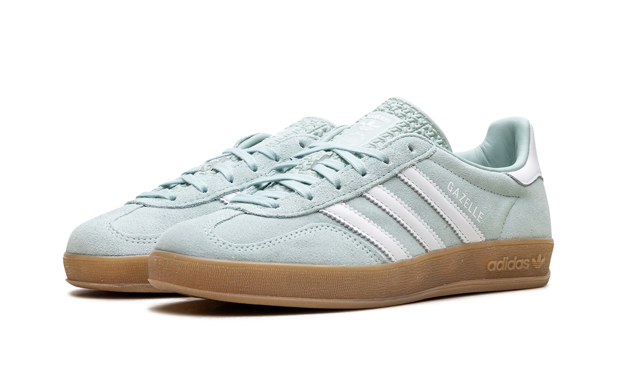 Women's Gazelle Indoor "Ash Green White" JS1396 - product image from the listing.