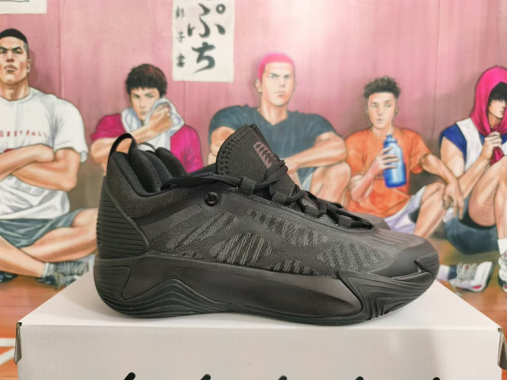 Nike Basketball Shoes, All in Black - product image from the listing.