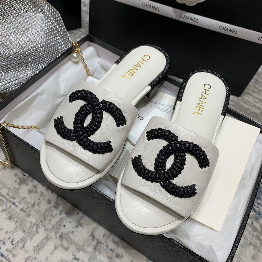 Sandals by Chanel - product photo shown in the listing for this item.