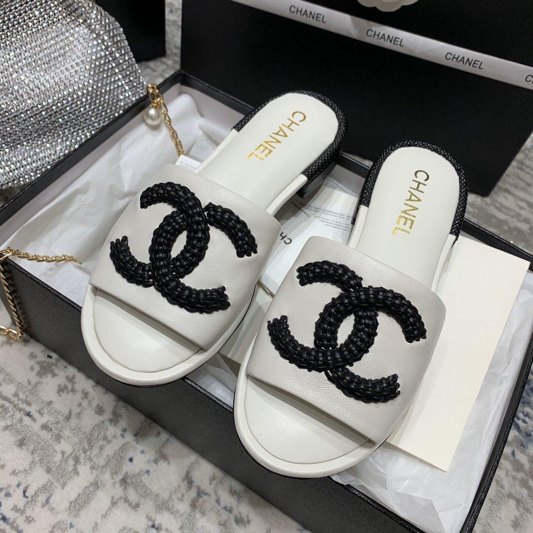 Sandals by Chanel - product photo shown in the listing for this item.