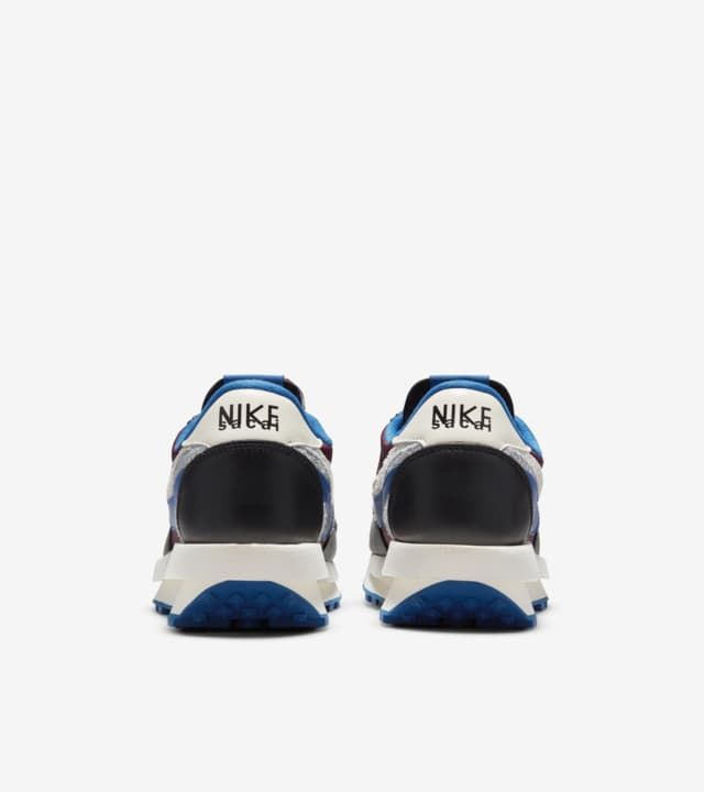 Nike LDWaffle sacai x UNDERCOVER in Burgundy Blue DJ4877-600 - product image from the listing.