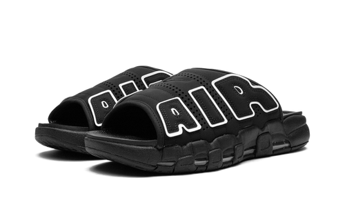 "Black/White" Air More Uptempo Slide OG DV2137 001 - product image from the listing.