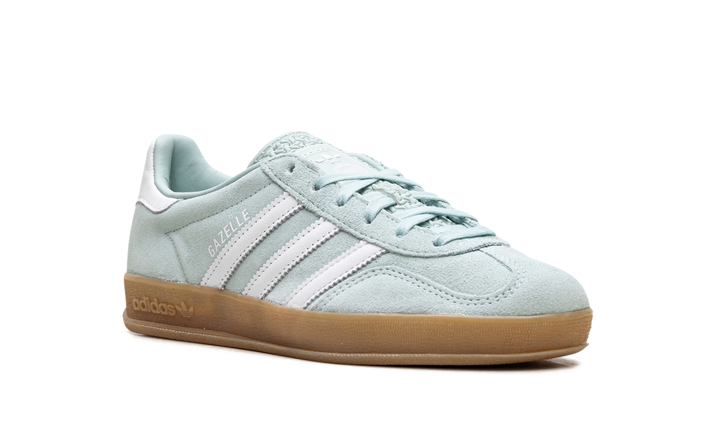 Women's Gazelle Indoor "Ash Green White" JS1396 - product image from the listing.