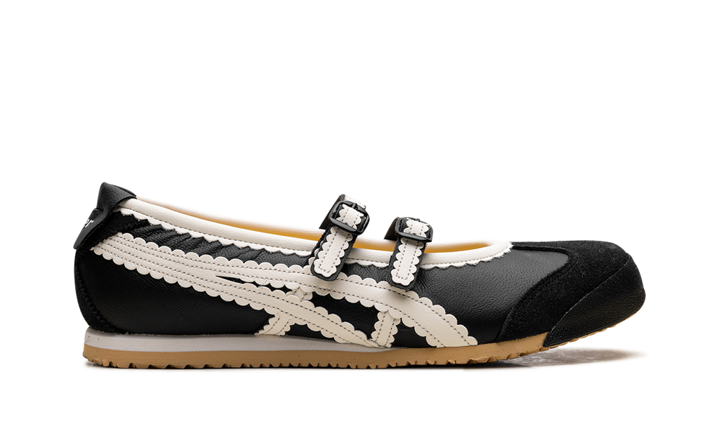 Onitsuka Tiger Mexico 66 Tgrs Wmns in Black Cream 153311 - product image from the listing.