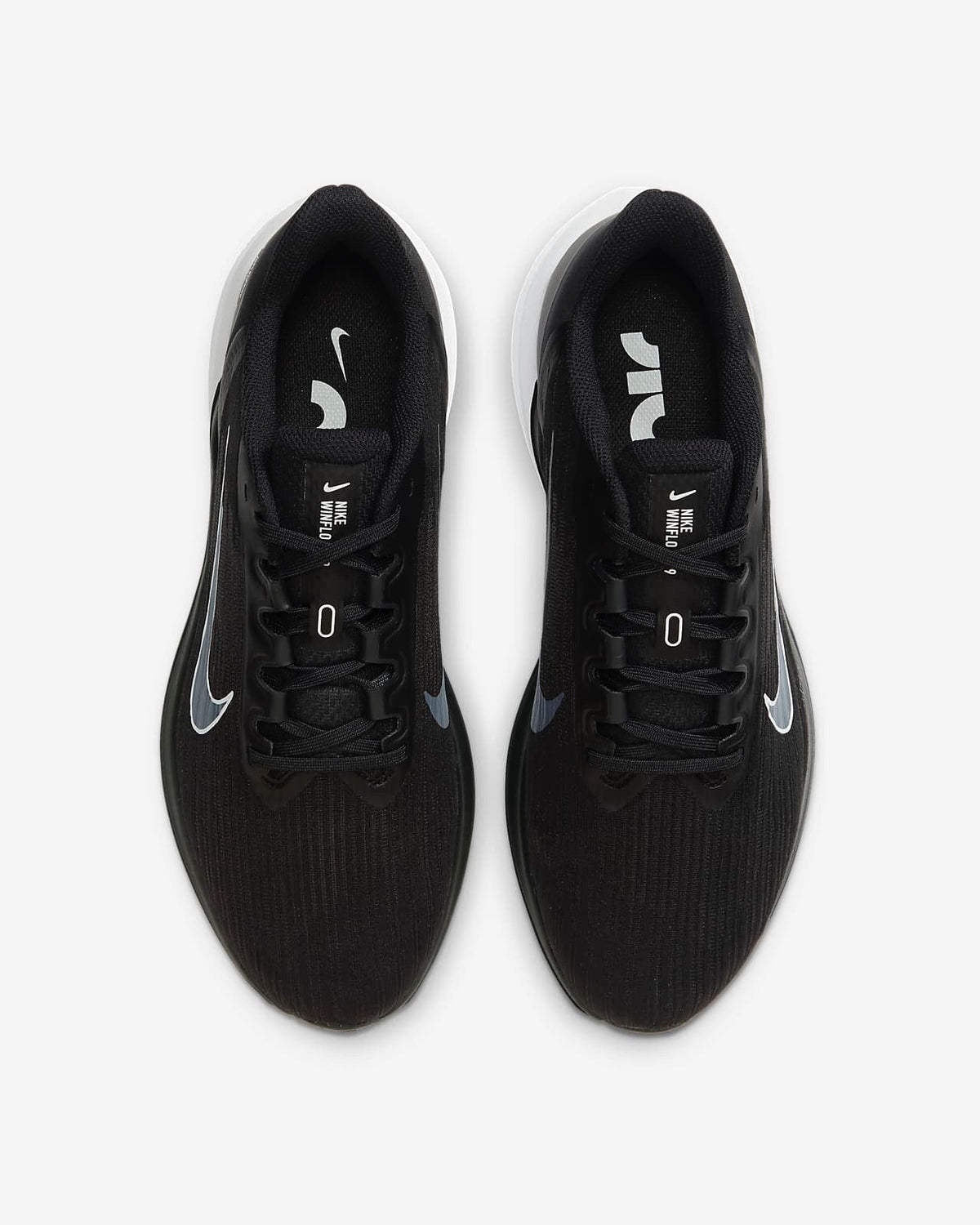 Nike Air Winflo 9 Running Shoes in Black DD6203-001 - product image from the listing.