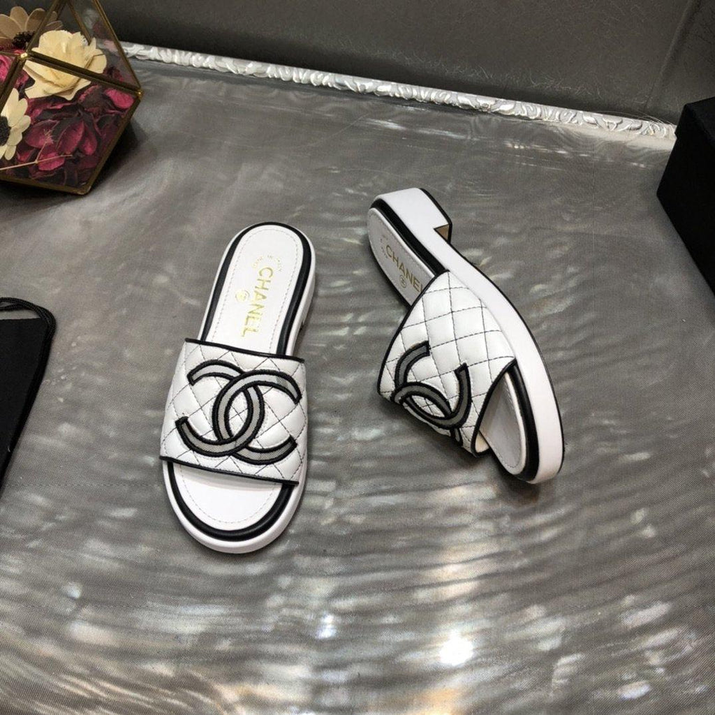 Sandals by Chanel - product photo shown in the listing for this item.
