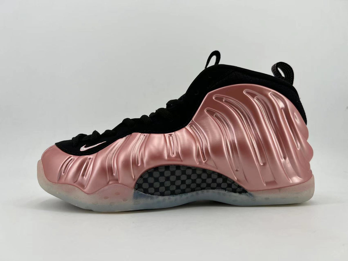 Nike Air Foamposite One Basketball Shoes in Pink Black 314996-602 - product image from the listing.