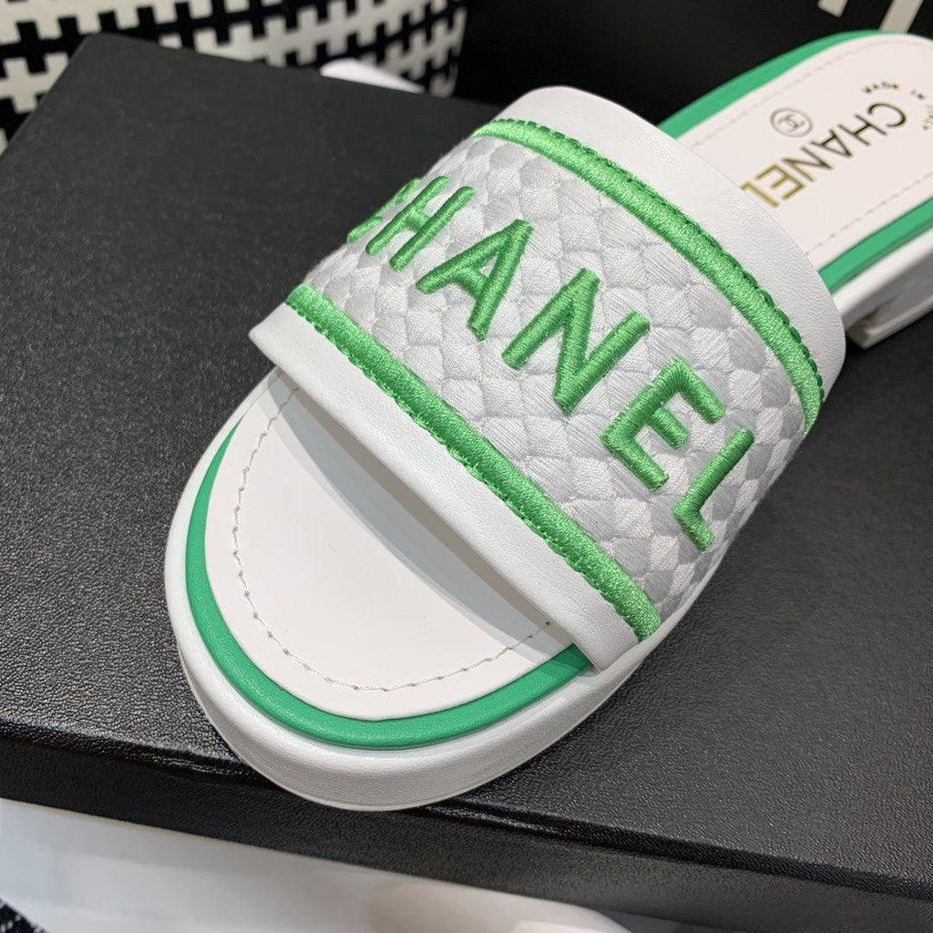 Sandals by Chanel - product photo shown in the listing for this item.