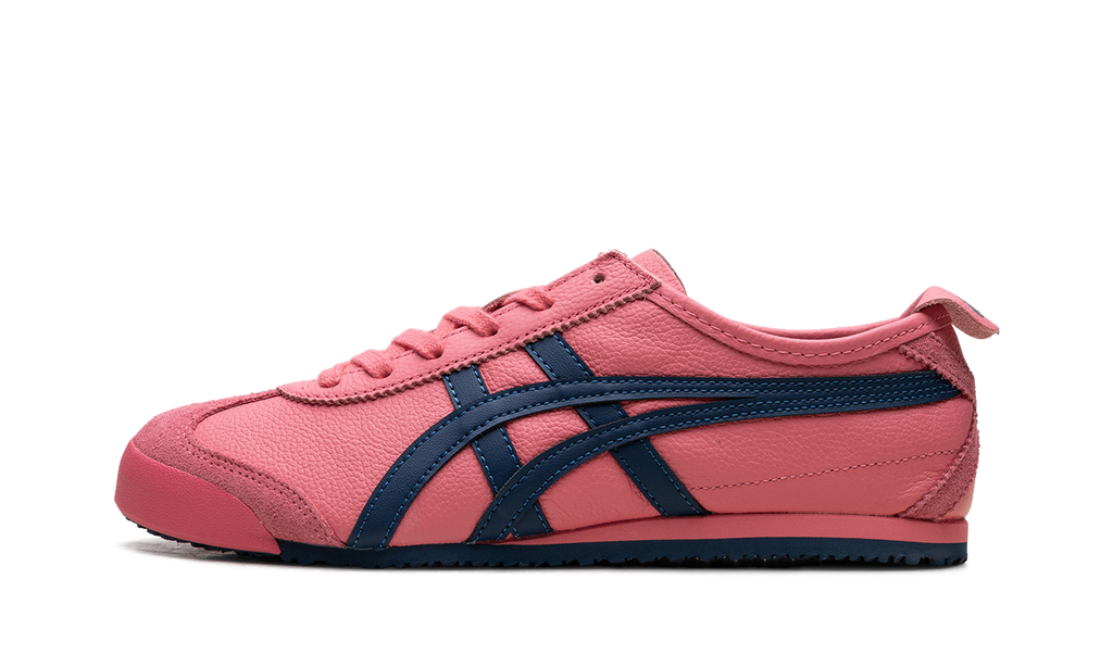 Onitsuka Tiger Mexico 66 in Leather Pink Cameo Mako Blue 160020 - product image from the listing.