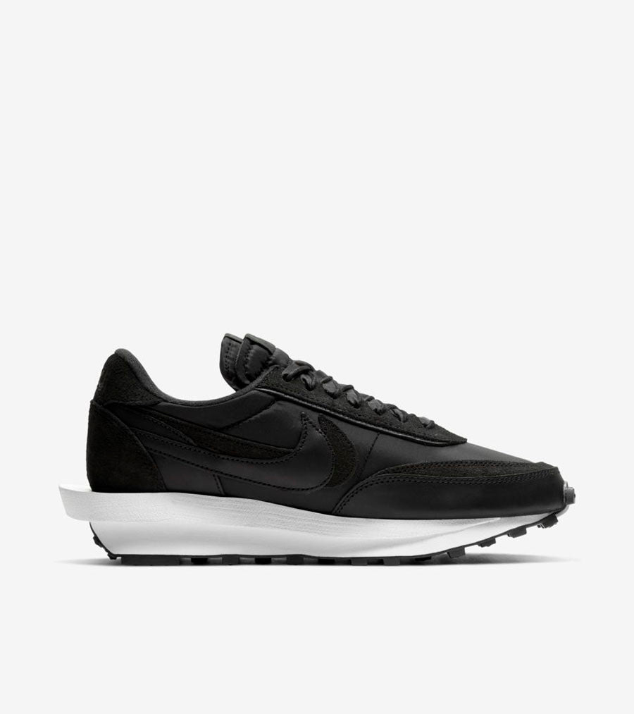 Nike x sacai LDV Waffle Black Nylon Trainers BV0073-002 - product image from the listing.