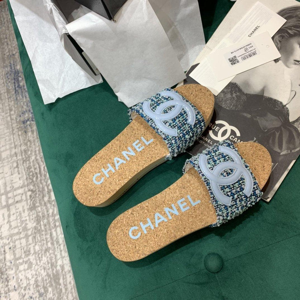 Sandals by Chanel - product photo shown in the listing for this item.
