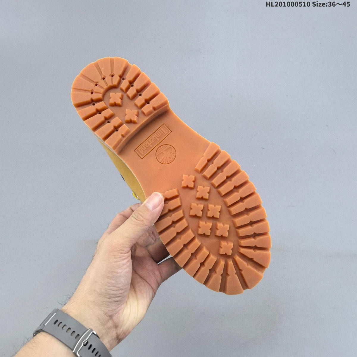 Timberland Yellow High-Cut Lace-Up Boots - product image from the listing.