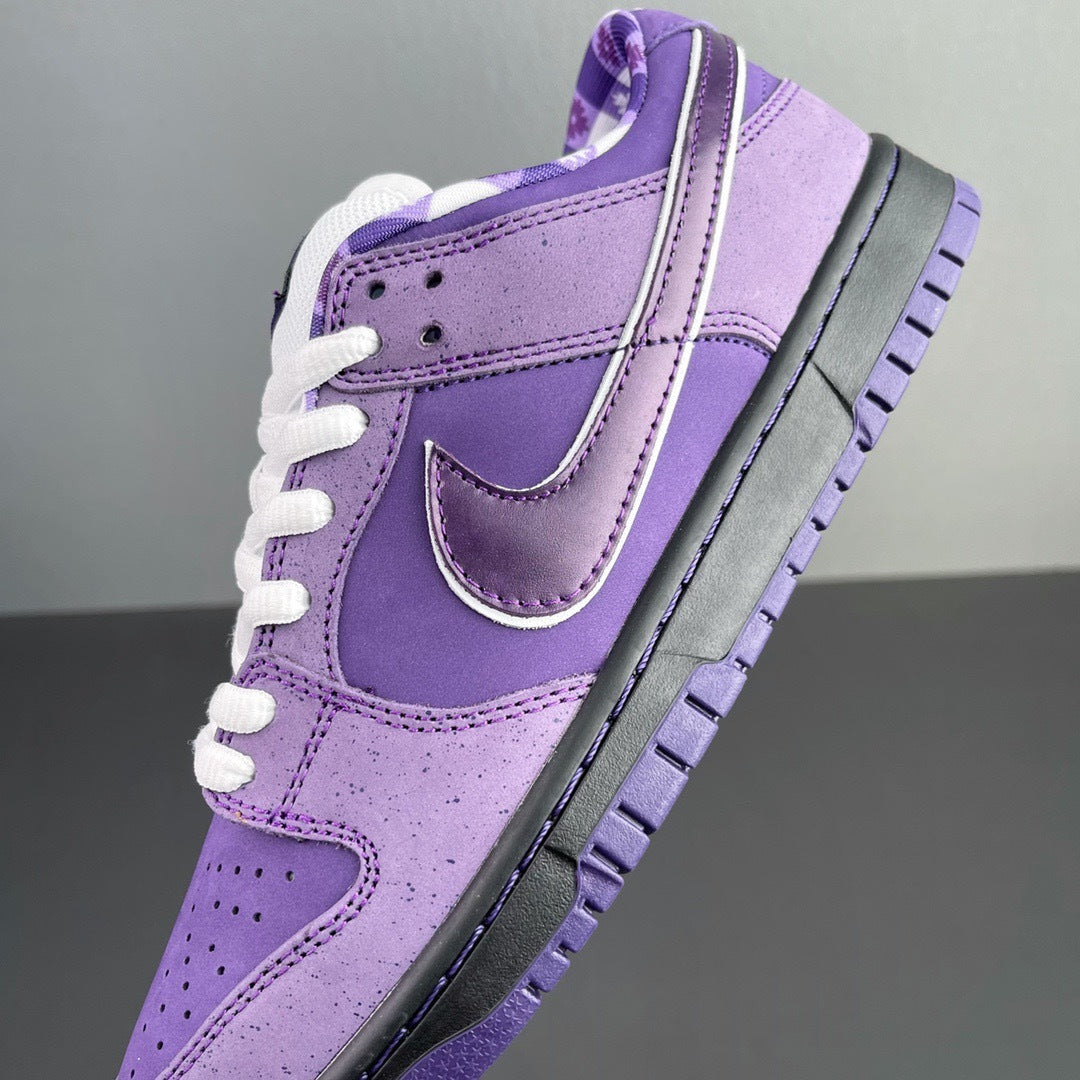 Nike SB Dunk Low Purple Lobster Trainers BV1310-555 - product image from the listing.