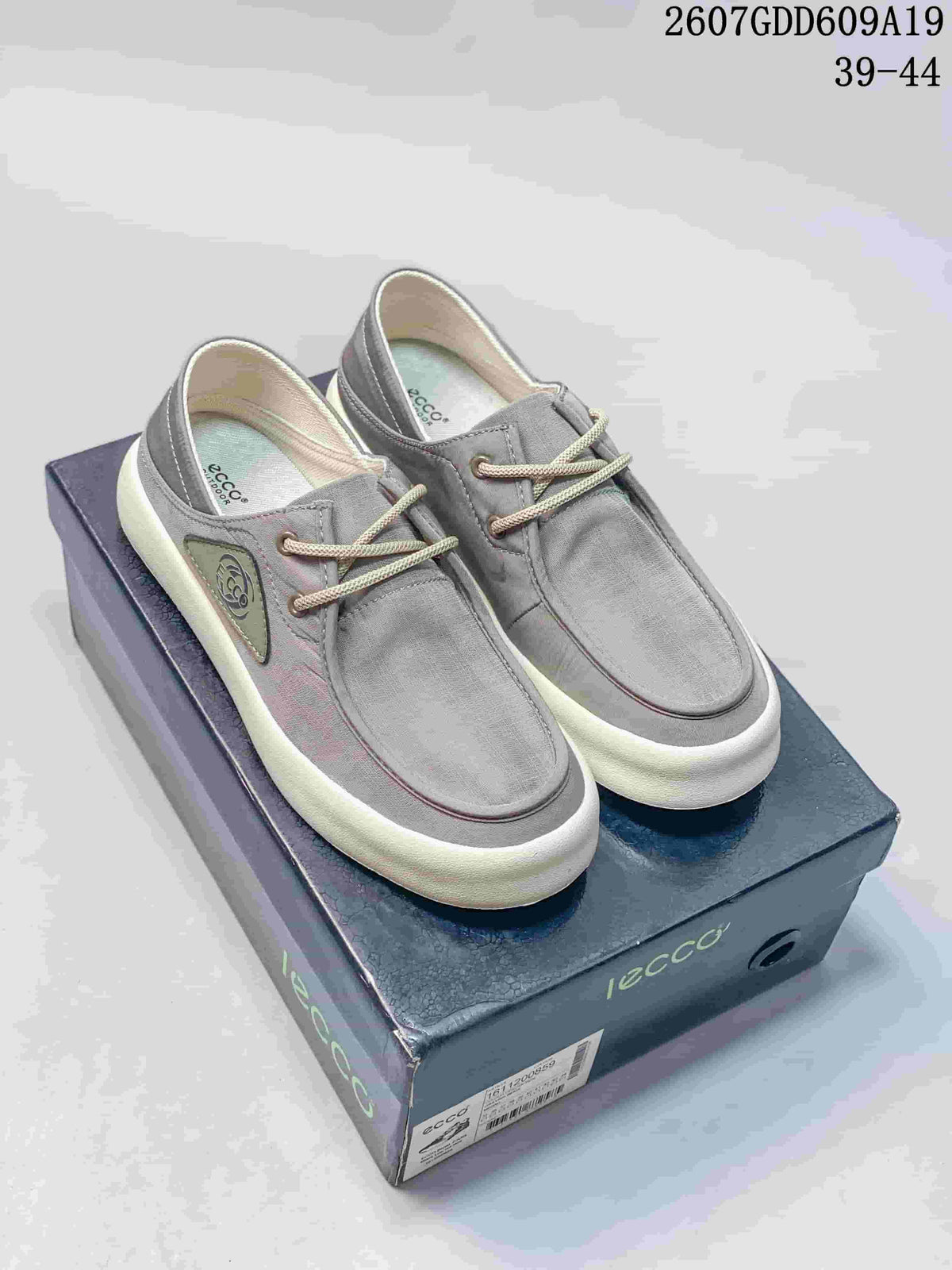 ECCO 2607GDD609A19 Casual Sneakers in Gray - product image from the listing.