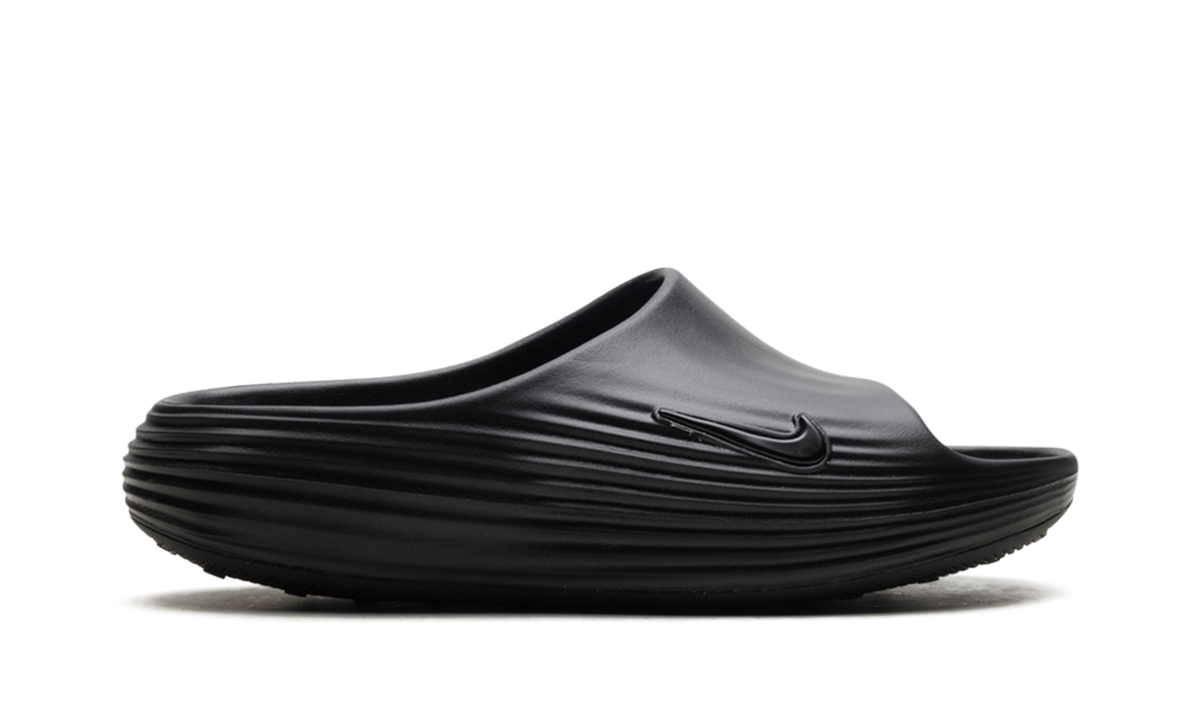 "Triple Black" ReactX Rejuven8 Slide HV4479 001 - product image from the listing.